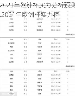 2021年欧洲杯今晚分析 2021欧洲杯今天分析-第3张图片-www.211178.com_果博福布斯